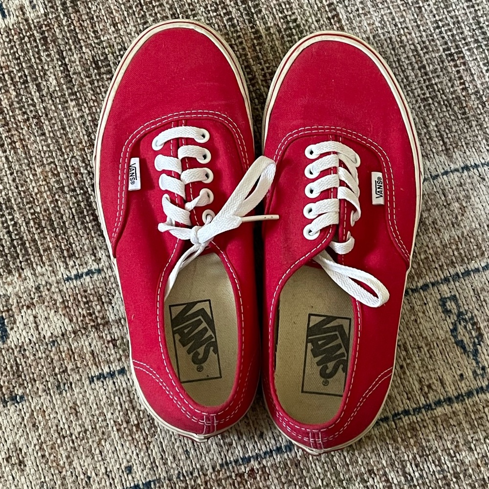 Red Vans